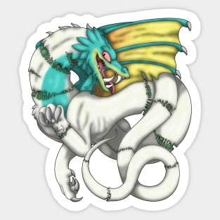 Reptilicus! (Glow Scale) Sticker